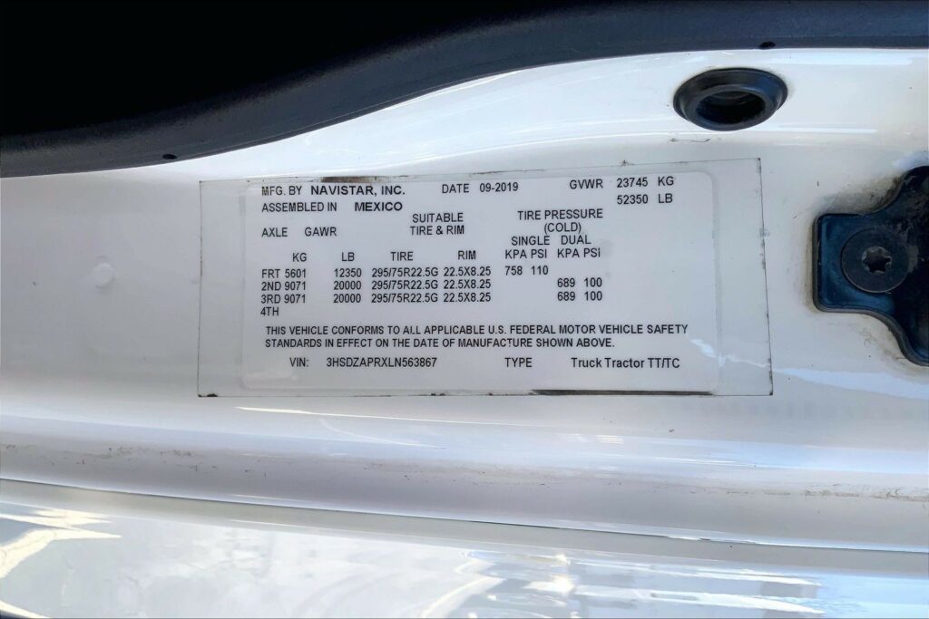 2020 CUM LT625 6×4 Day Cab