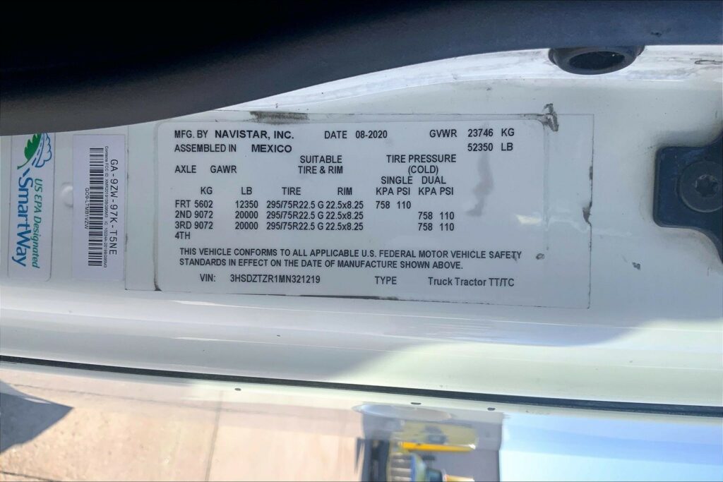 2021 INT LT625 6×4 Day Cab