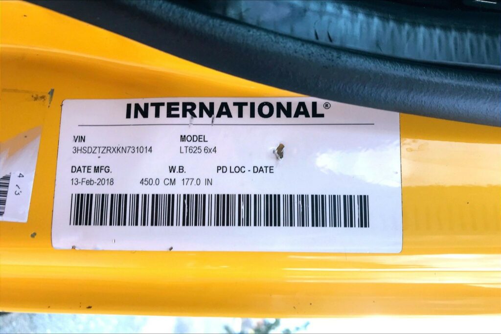 2019 INT LT625 6×4 Day Cab