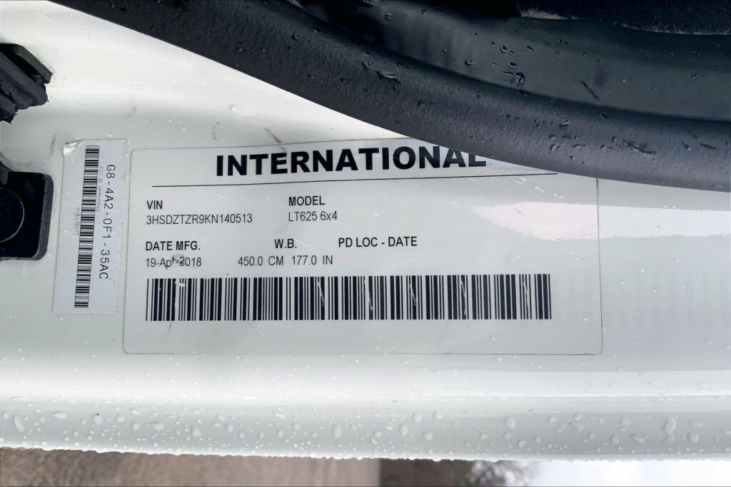 2019 INT LT625 6×4 Day Cab