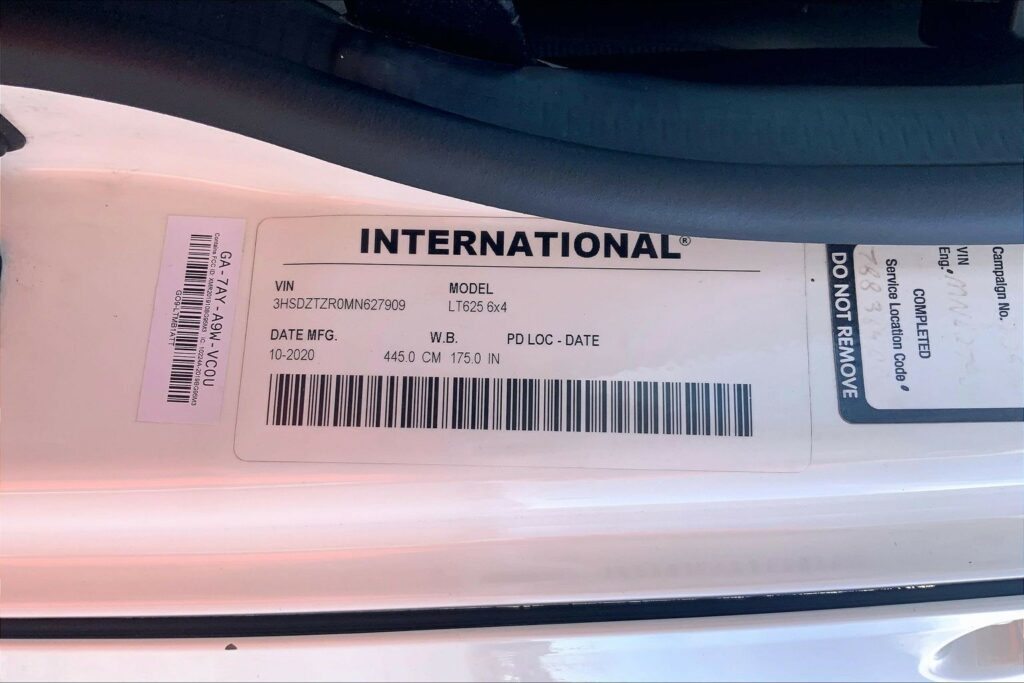 2021 INT LT625 6×4 Day Cab