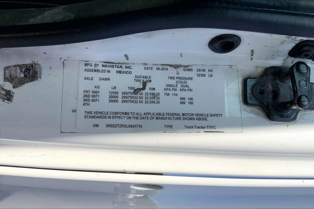 2020 INT LT625 6×4 Day Cab