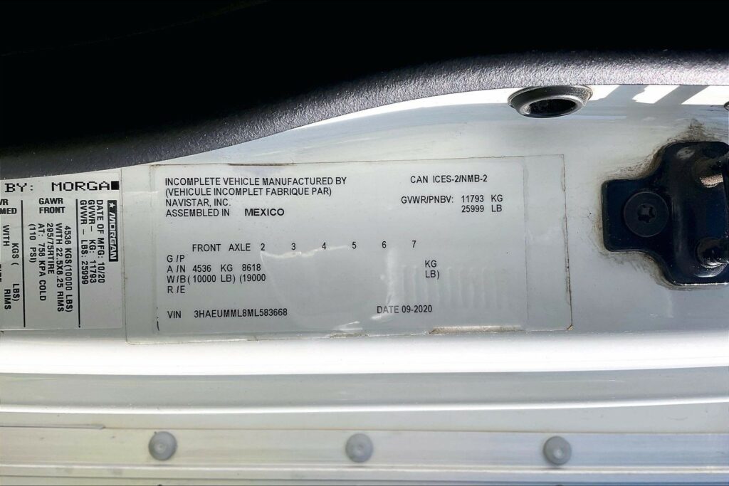 2021 CUM MV607 Medium Conventional