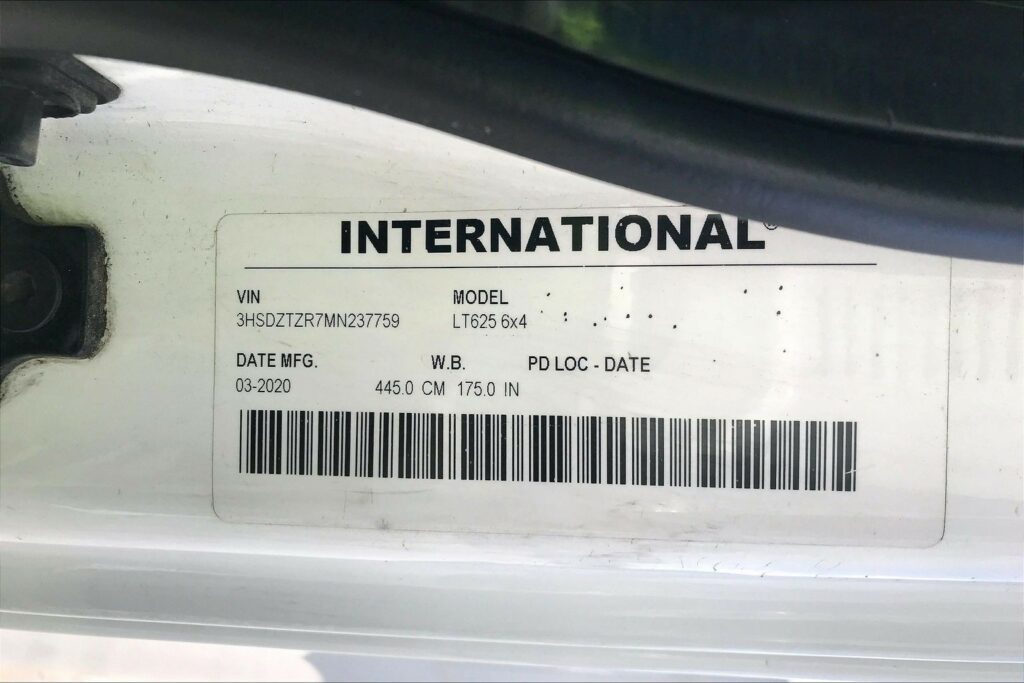 2021 INT LT625 6×4 Day Cab