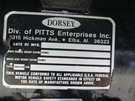dorsey trailers